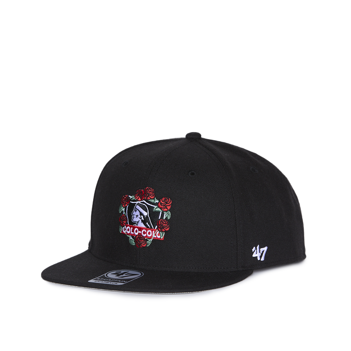 JOCKEY COLO-COLO 47' CAPTAIN SNAPBACK ROSAS BLACK - 1