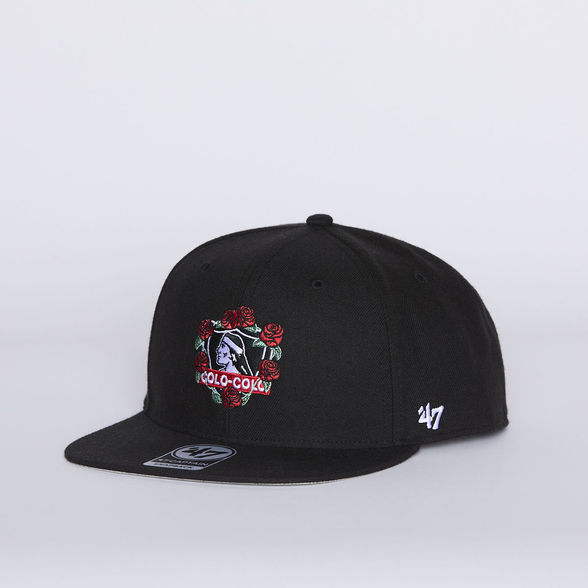 JOCKEY COLO-COLO 47' CAPTAIN SNAPBACK ROSAS BLACK - 2