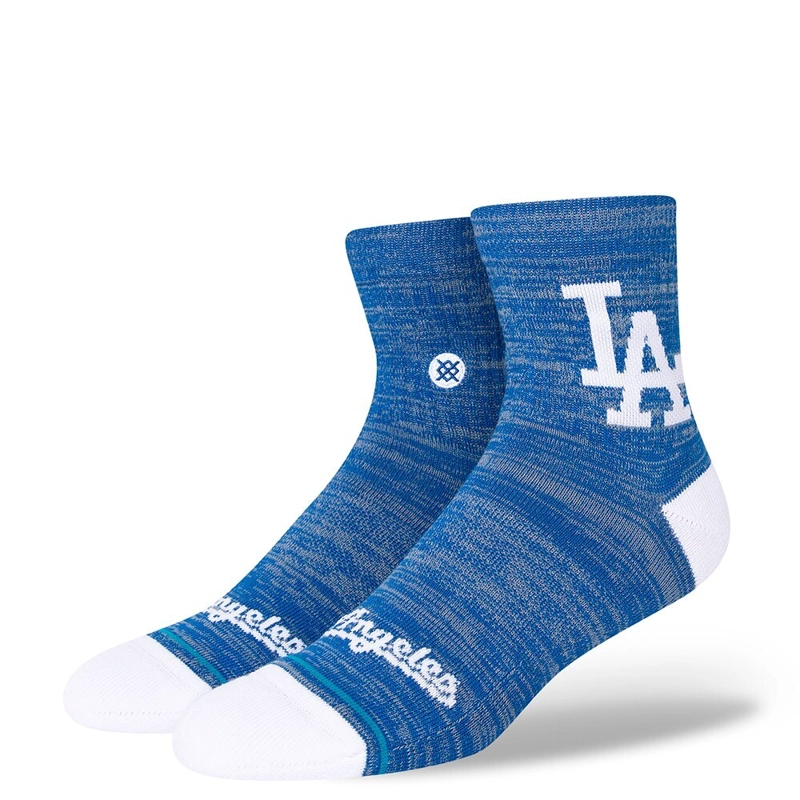 STANCE SOCK LOS ANGELES DODGERS TWIST QTR MEN ROYAL - 1