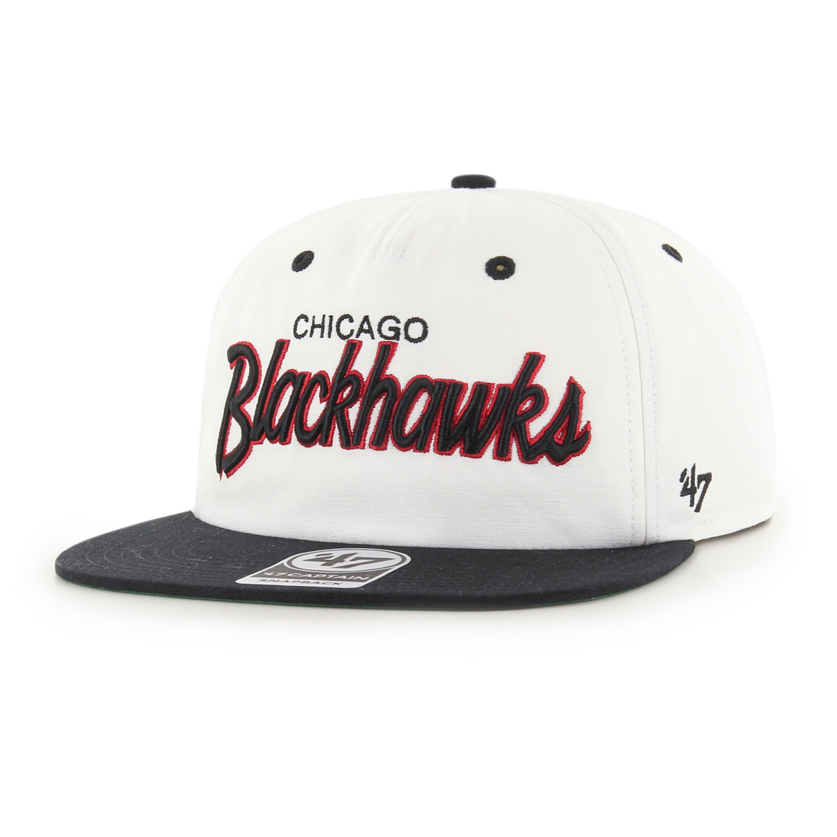 JOCKEY CHICAGO BLACKHAWKS VINTAGE WHITE CROSST - 1