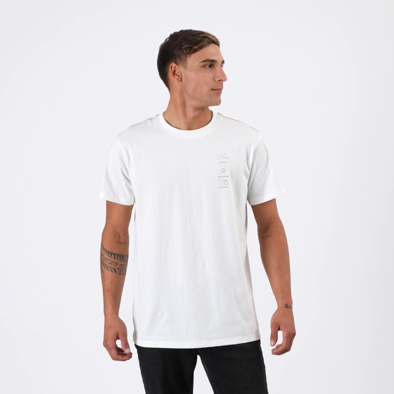 POLERA REEF MEN SURFS UP WHITE - 3