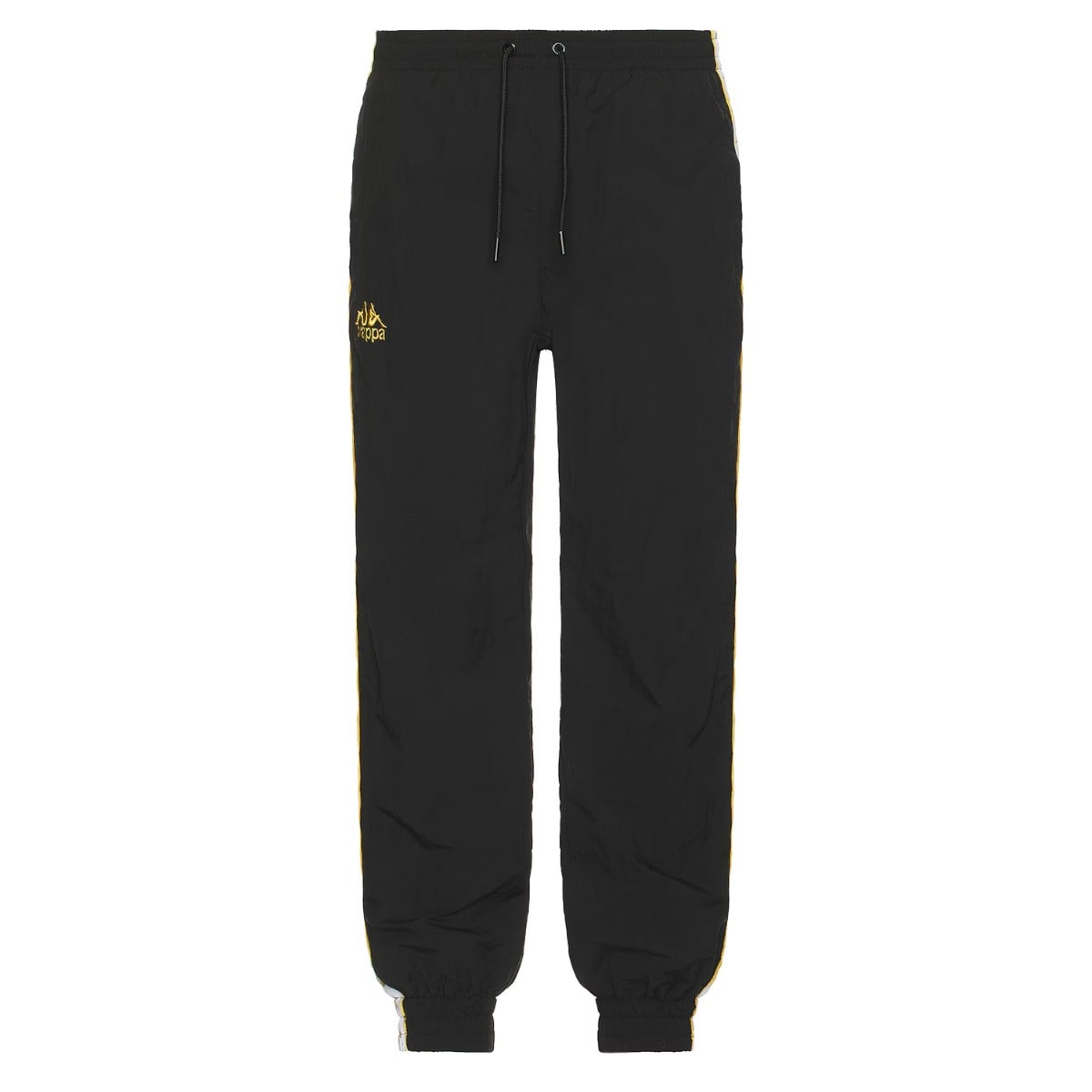 PANTALON KAPPA MEN BANDA NELDO BLACK GOLD WHITE - 1