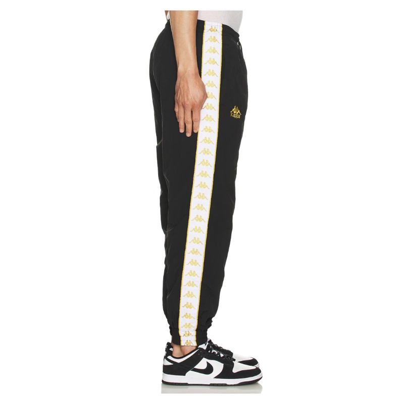 PANTALON KAPPA MEN BANDA NELDO BLACK GOLD WHITE - 5