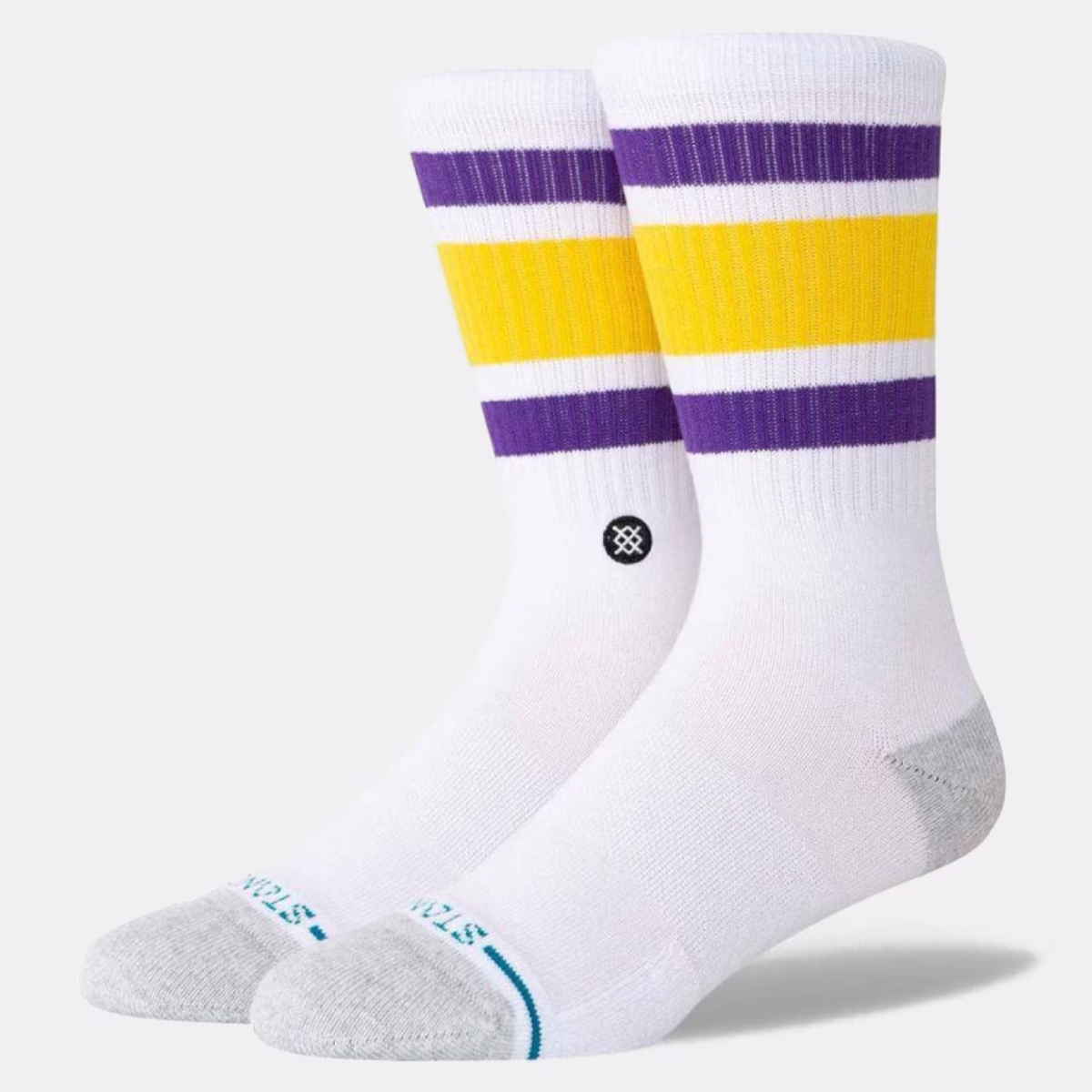 STANCE SOCK MEN TUBE LOS ANGELES LAKERS WHITE - 1