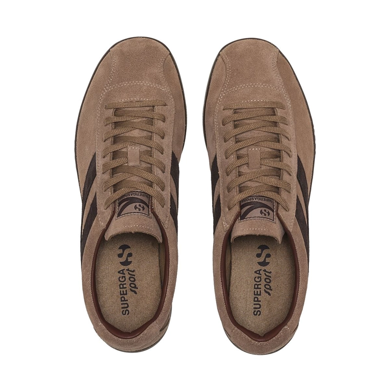 ZAPATILLA SUPERGA 1960 CAPRI SPORT BROWN CARIBOU COFFEE - 3
