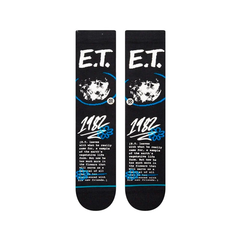 STANCE SOCK EXTRA TERRESTRIAL BLACK - 2
