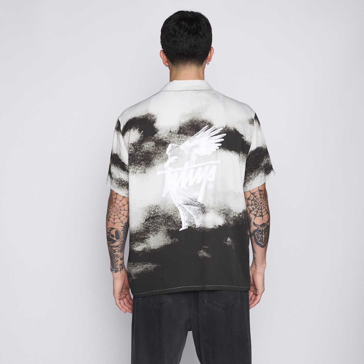 CAMISA WHATUP MEN CLOUDY ANGEL BLACK - 2