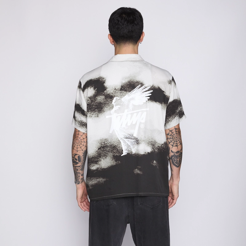 CAMISA WHATUP MEN CLOUDY ANGEL BLACK - 2