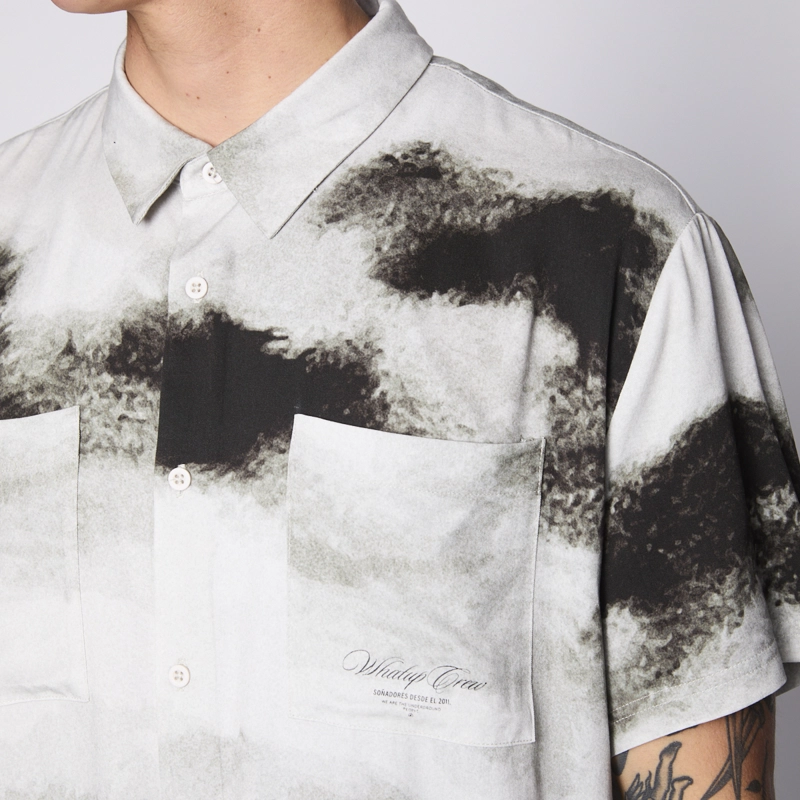 CAMISA WHATUP MEN CLOUDY ANGEL BLACK - 4