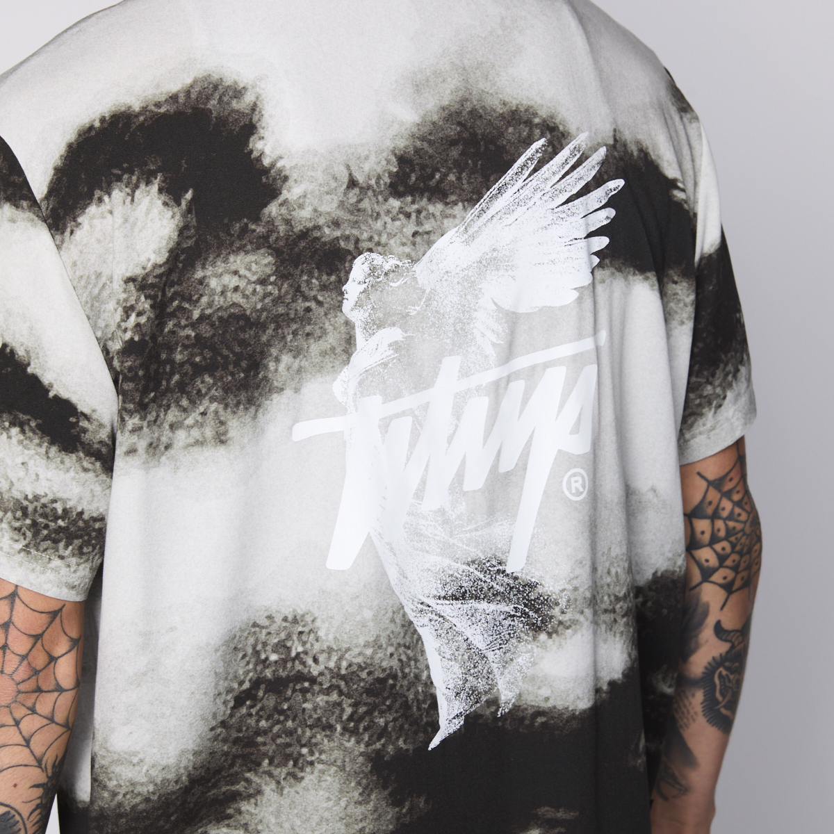 CAMISA WHATUP MEN CLOUDY ANGEL BLACK - 5