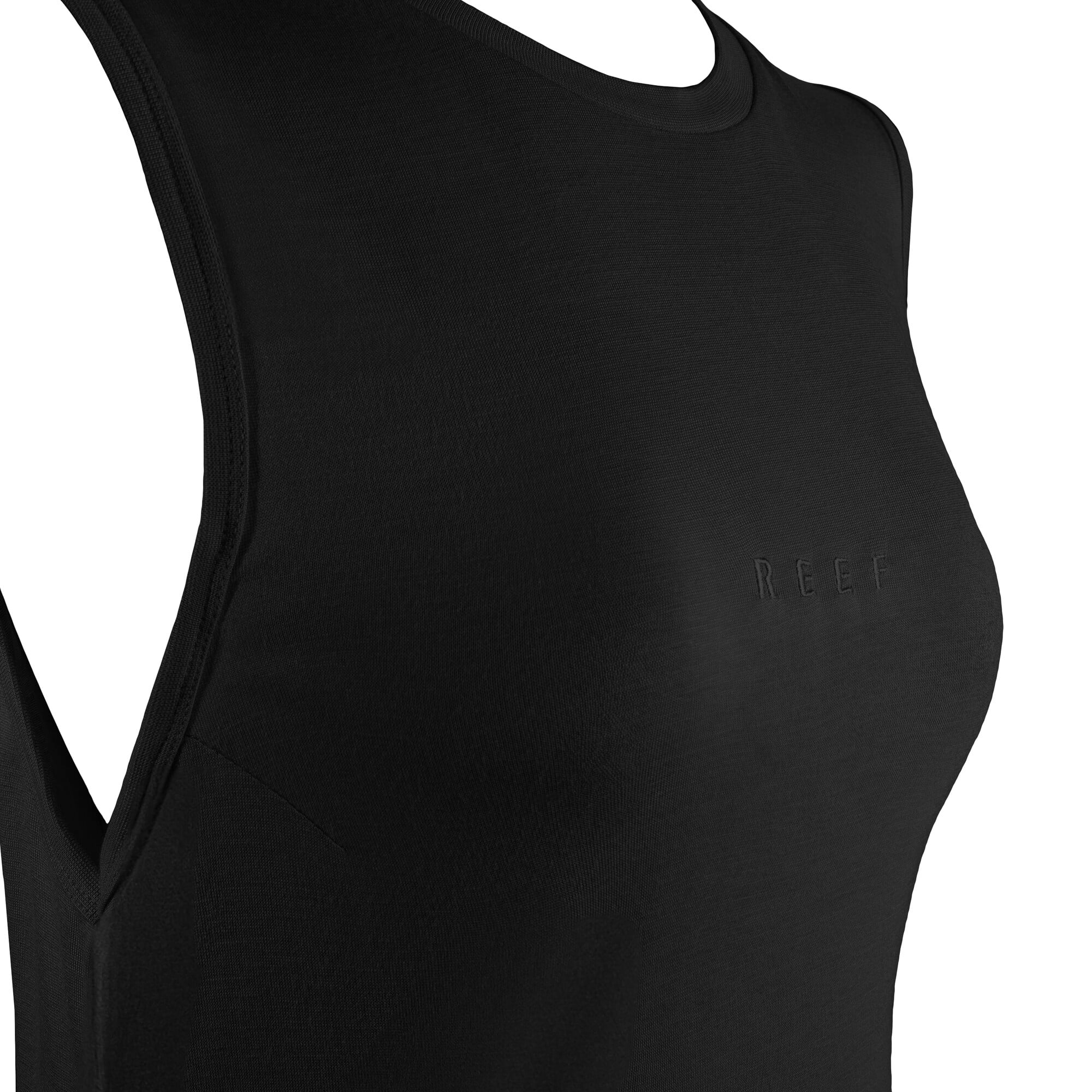 VESTIDO REEF WOMEN LONG ALL BLACK - 3