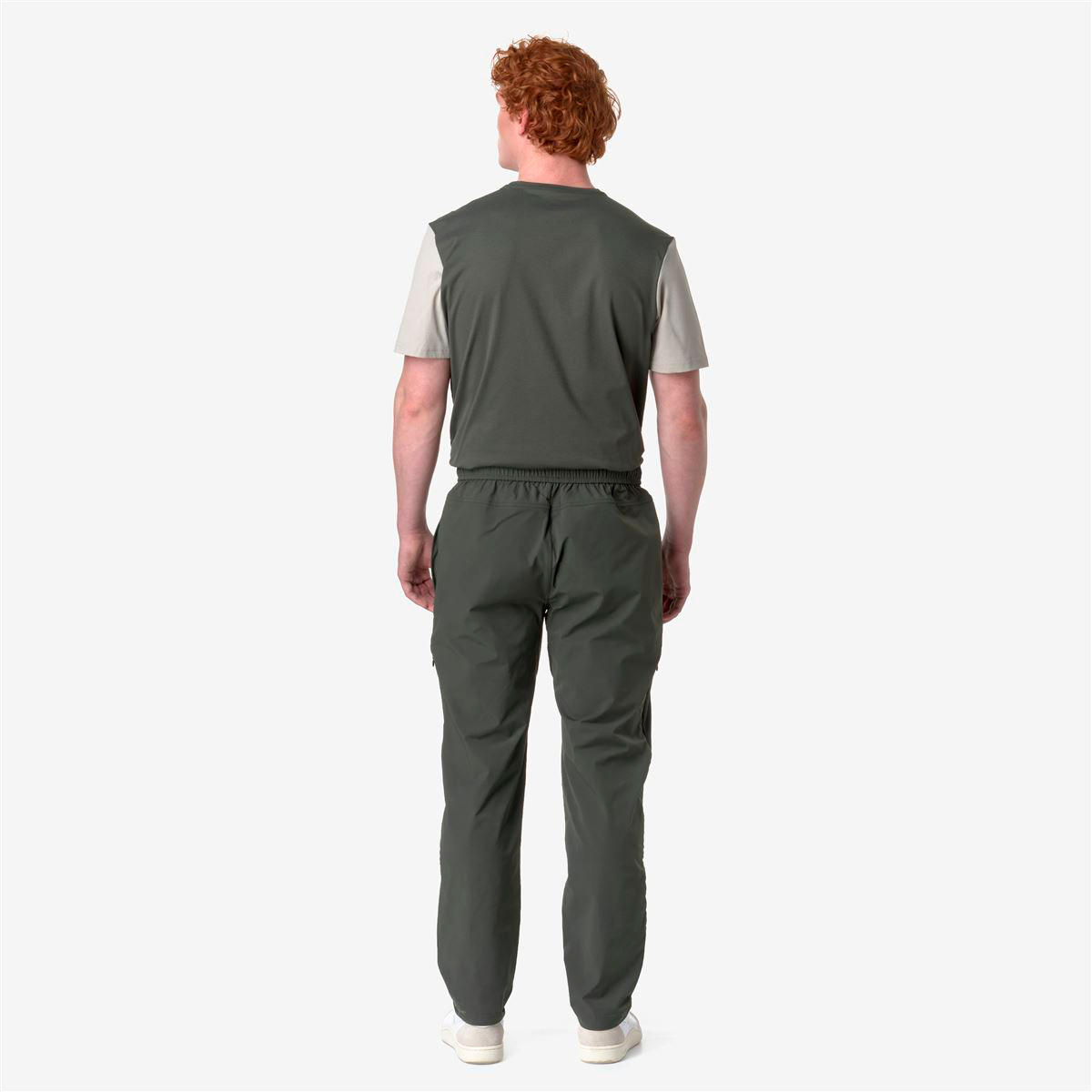 PANTALON K-WAY LEONARDO FIORAVANTI MED GREEN BLACKISH - 5