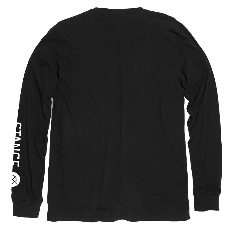 POLERA ICON LONG SLEEVE BLACK STANCE - 2