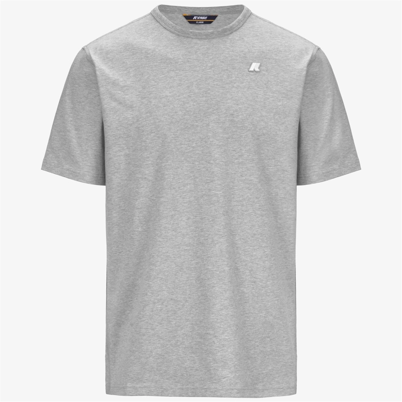 POLERA K-WAY MEN ADAME STRETCH GREY MELANGE - 1
