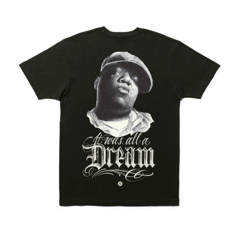 POLERA STANCE IT WAS ALL THE NOTORIOUS B.I.G. BLACK - 2