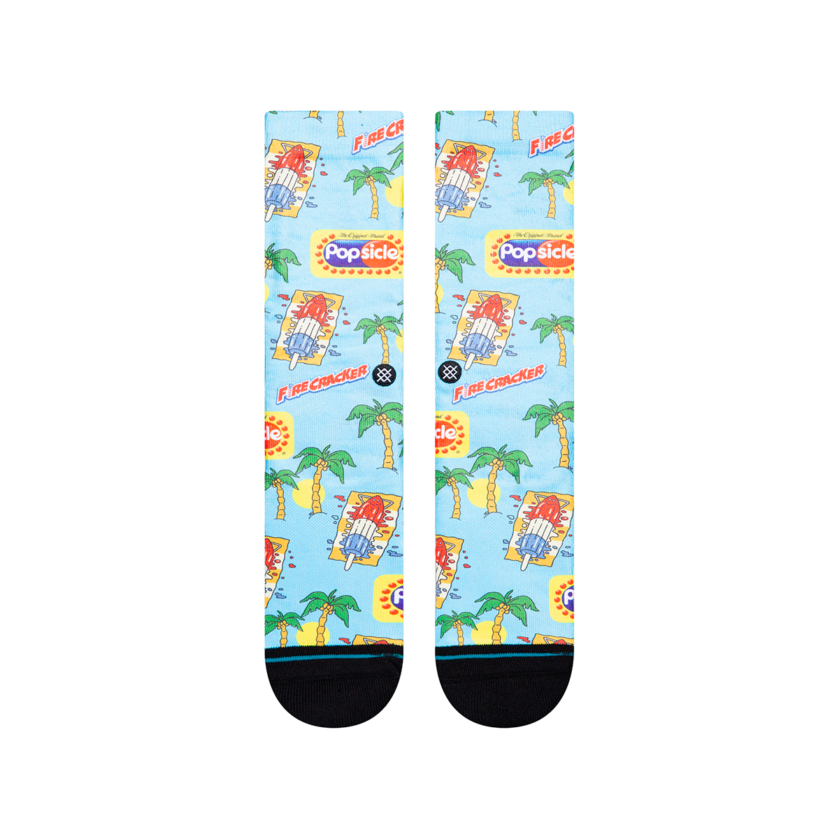 STANCE SOCK MEN POPS CREW LIGHT BLUE - 2