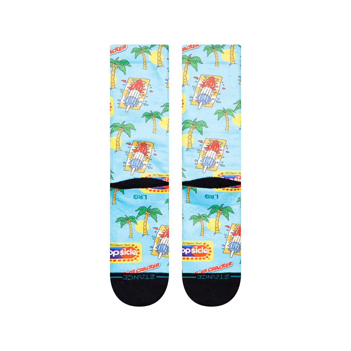STANCE SOCK MEN POPS CREW LIGHT BLUE - 6
