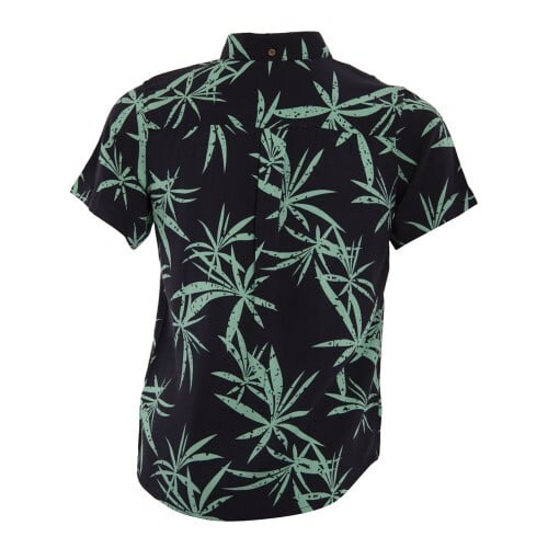 CAMISA KIDS BLACK PALM GREEN - 3