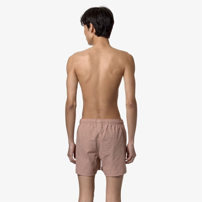 TRAJE DE BAÑO K-WAY MEN LOIRET PINK STRIPES - 4