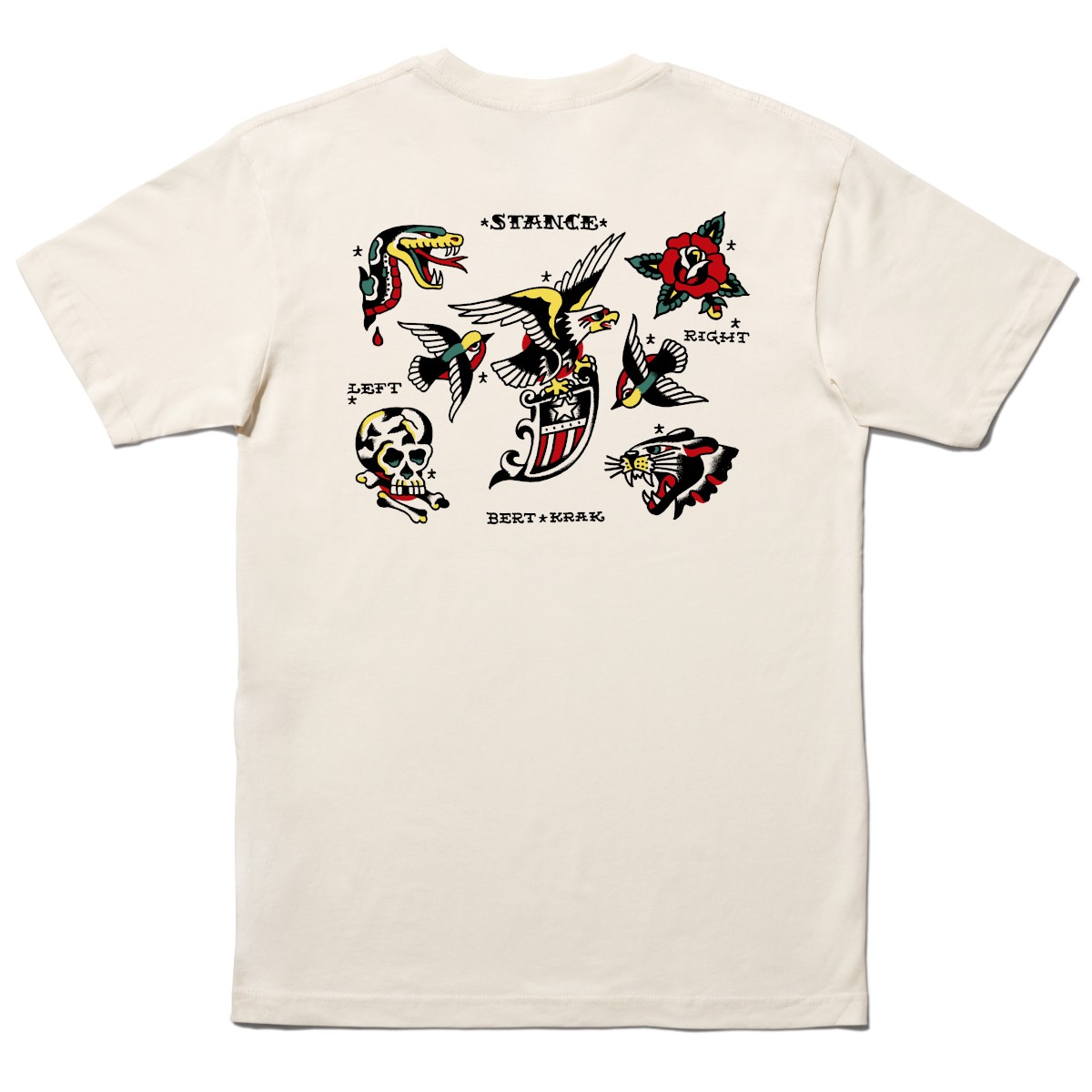 POLERA STANCE BERT KRAK CANVAS - 2