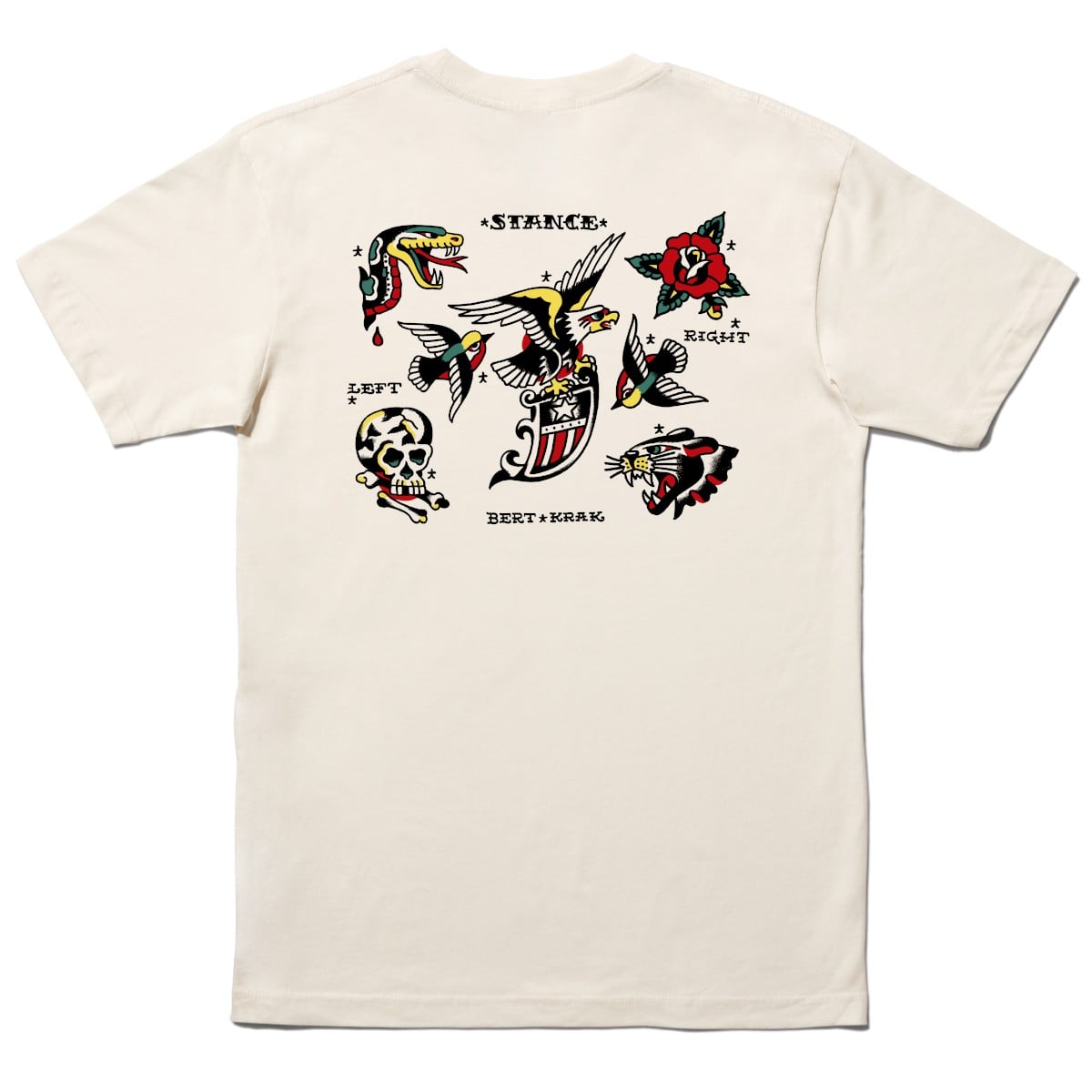 POLERA STANCE BERT KRAK CANVAS - 2