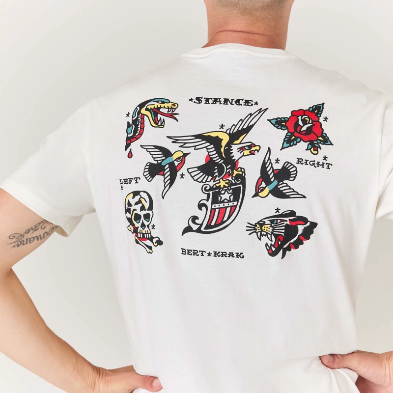 POLERA STANCE BERT KRAK CANVAS - 3