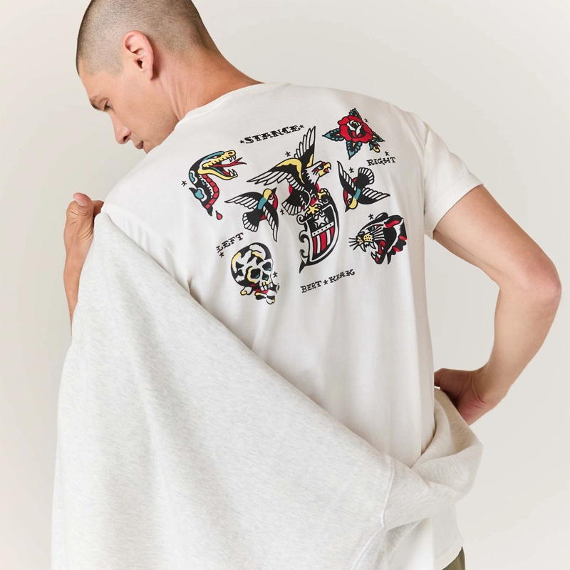 POLERA STANCE BERT KRAK CANVAS - 6