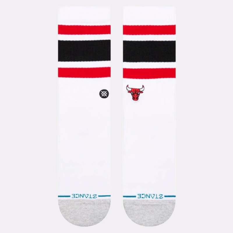 STANCE SOCK MEN TUBE CHICAGO BULLS WHITE - 2