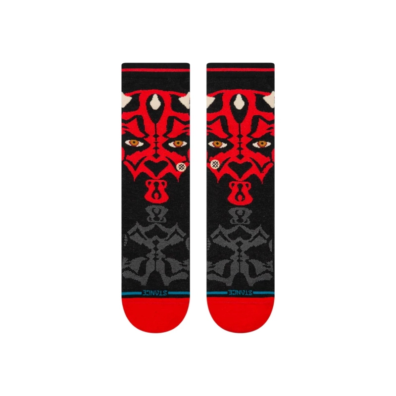 STANCE SOCK KIDS MAUL CREW BLACK - 2