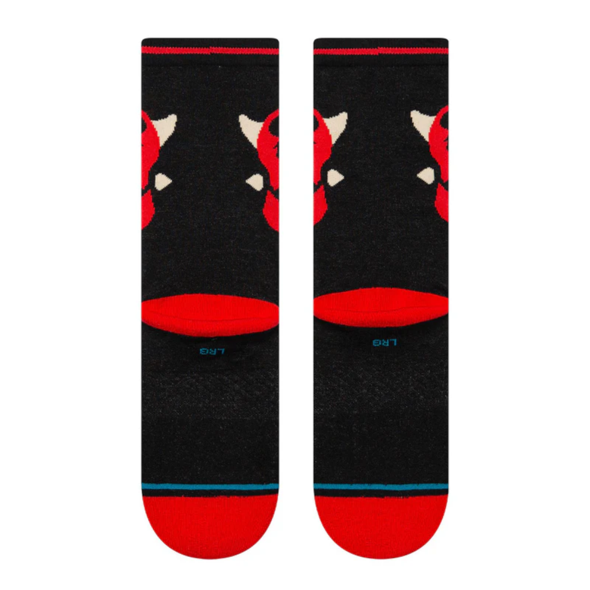 STANCE SOCK KIDS MAUL CREW BLACK - 3