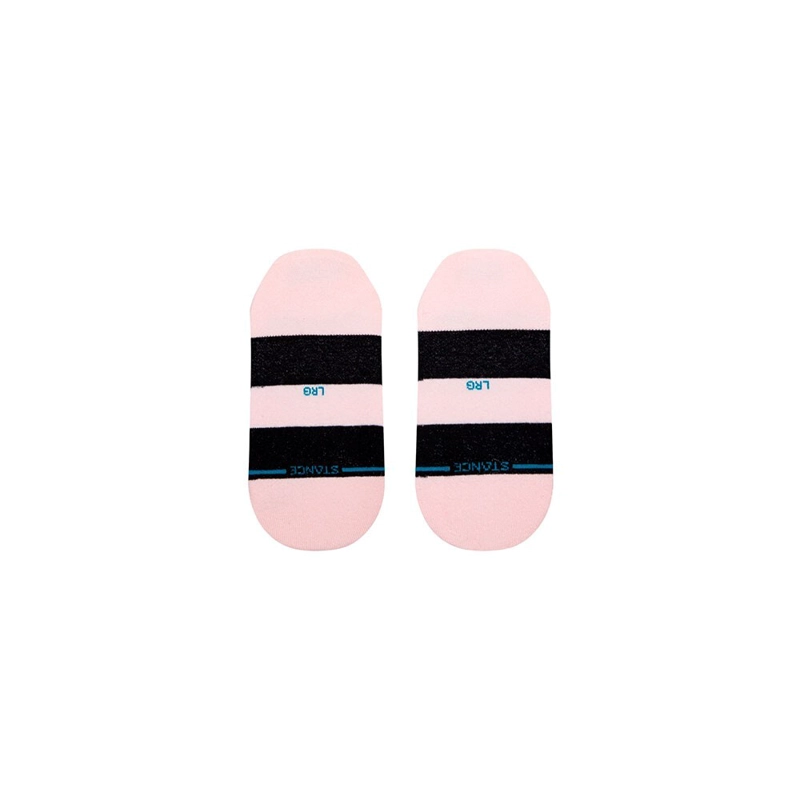 STANCE SOCK NO SHOW HAPPY PALM MEN PINK - 3