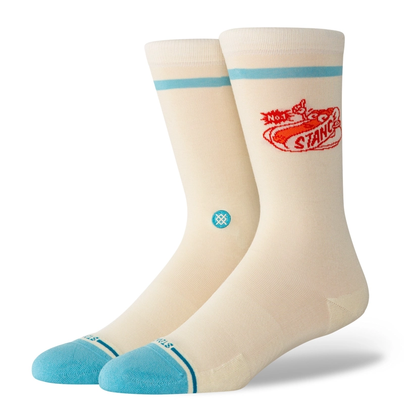 STANCE SOCK MEN DOG CREW CANVAS - 1