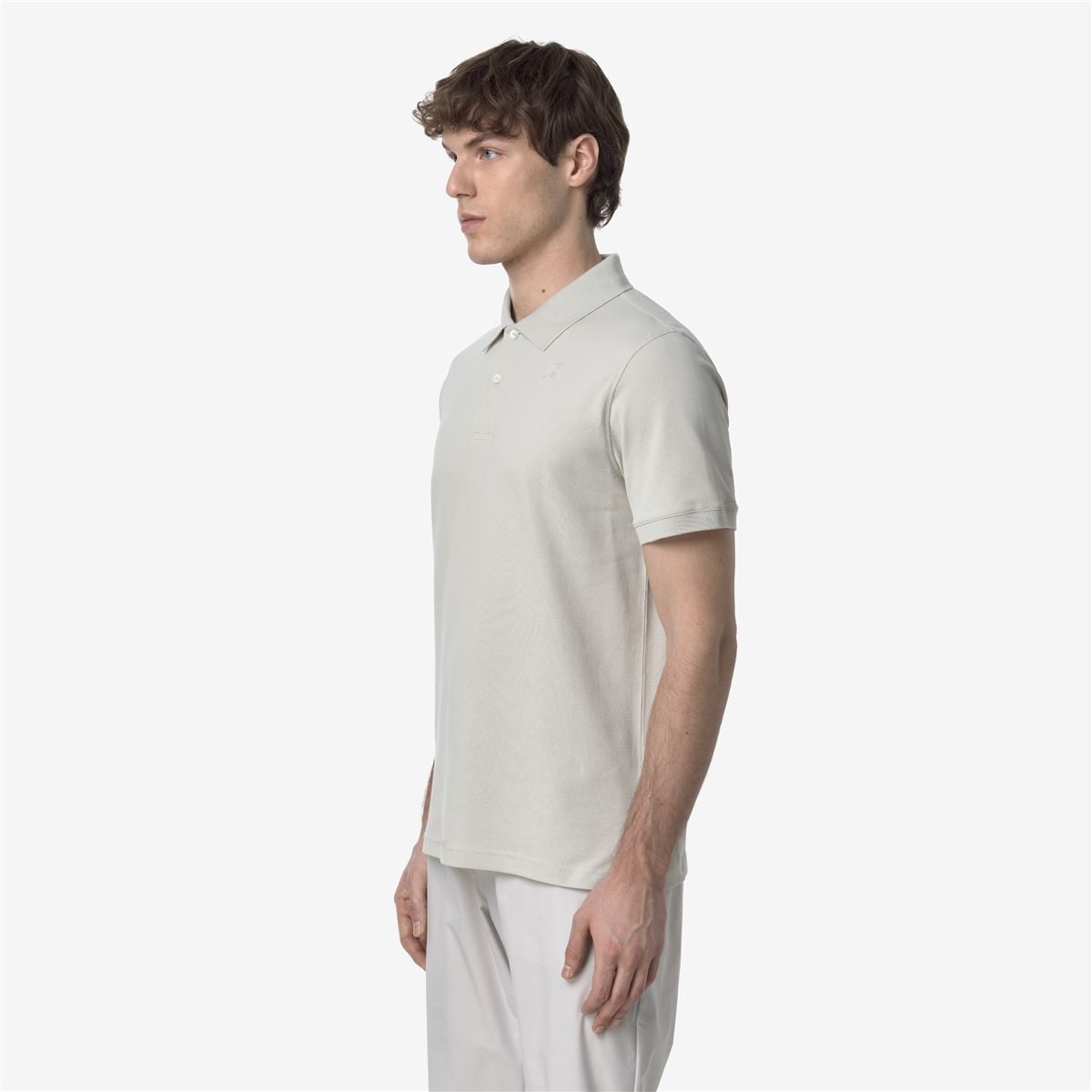 POLERA K-WAY MEN AMEDEE PIQUE BEIGE LIGHT - 3