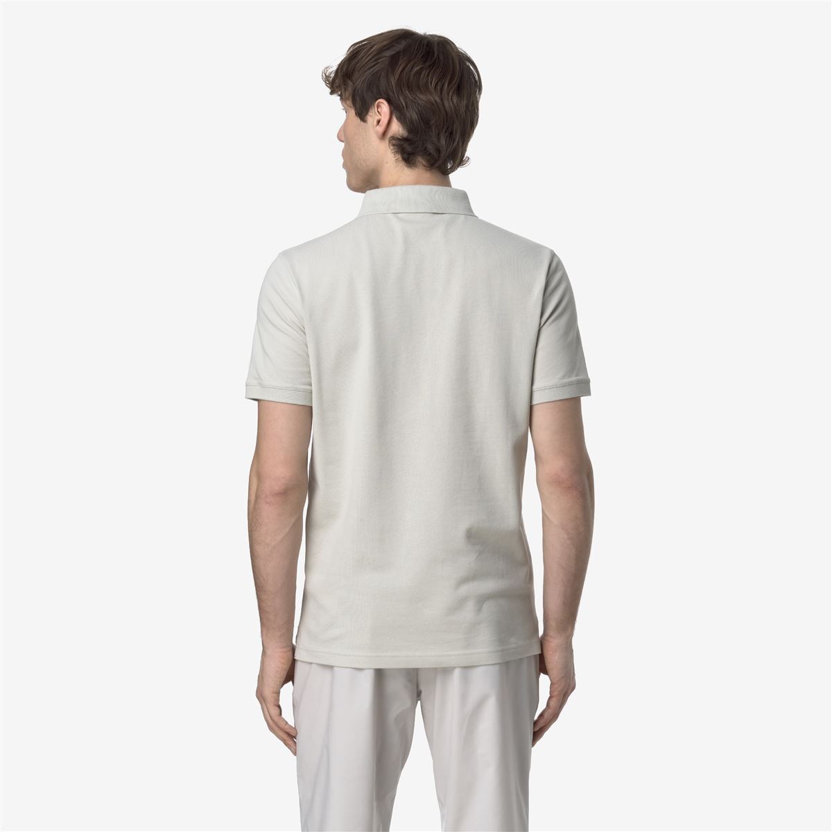 POLERA K-WAY MEN AMEDEE PIQUE BEIGE LIGHT - 4