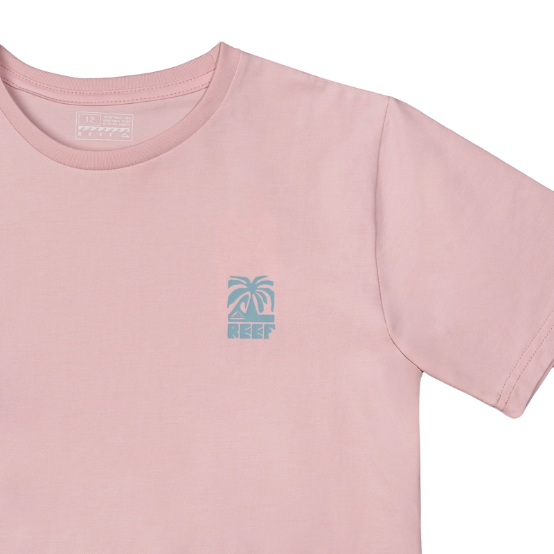 POLERA NIÑO REEF  MINI PRINT ROSA - 3
