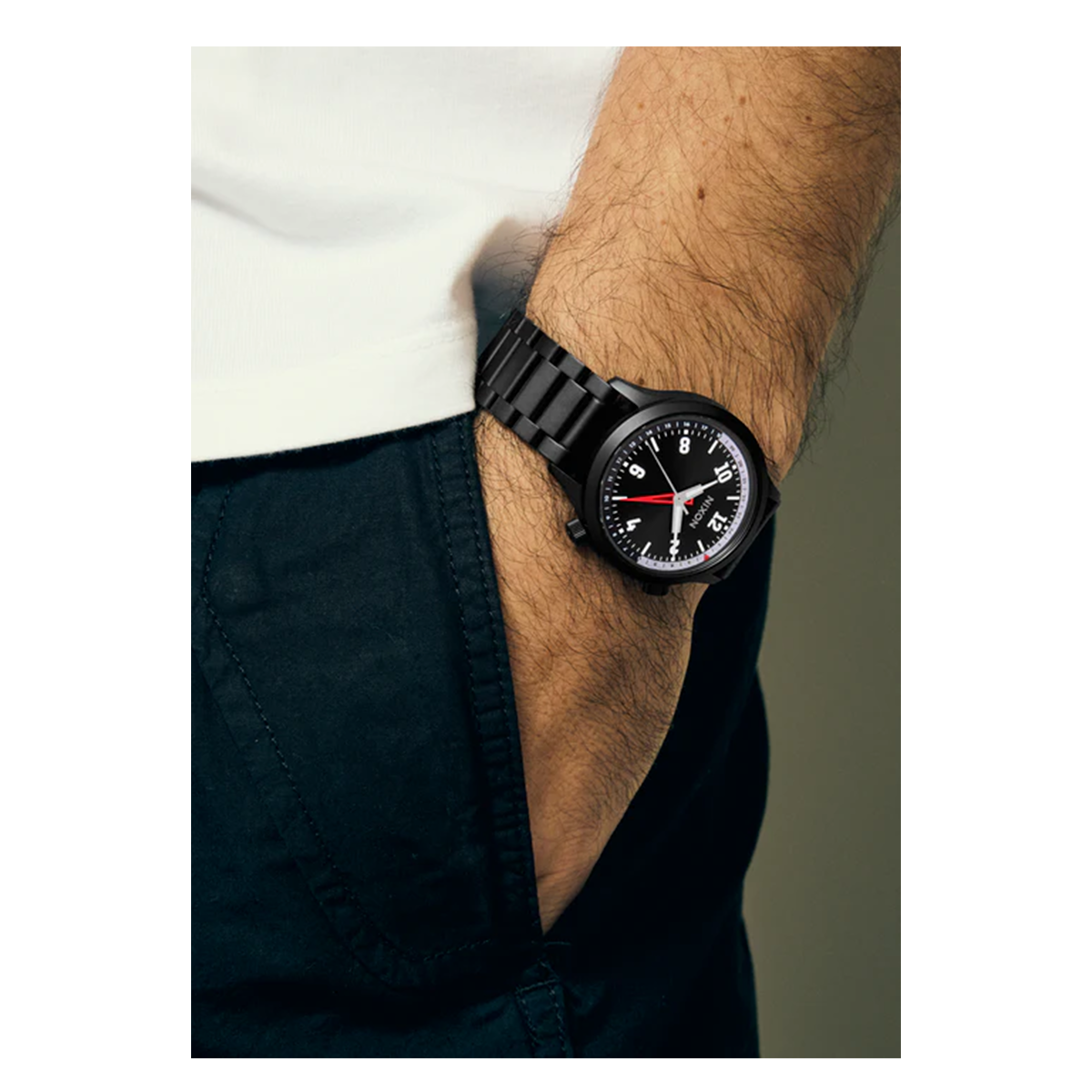RELOJ DRIFTER 40 SUPER BLACK BLACK SUNRAY - 7