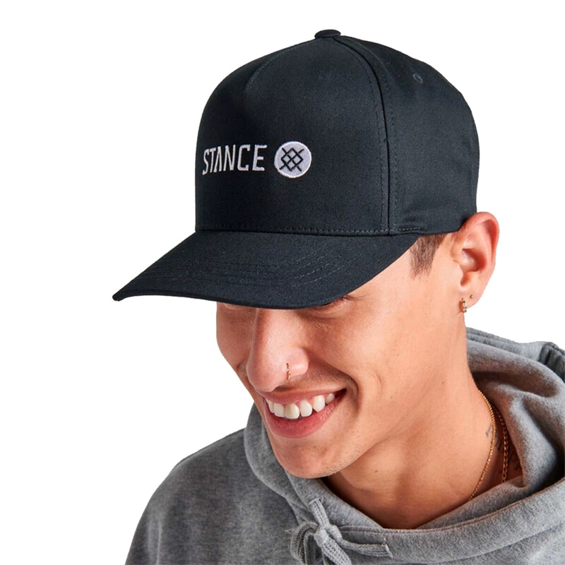JOCKEY ICON SNAPBACK HAT BLACK - 5