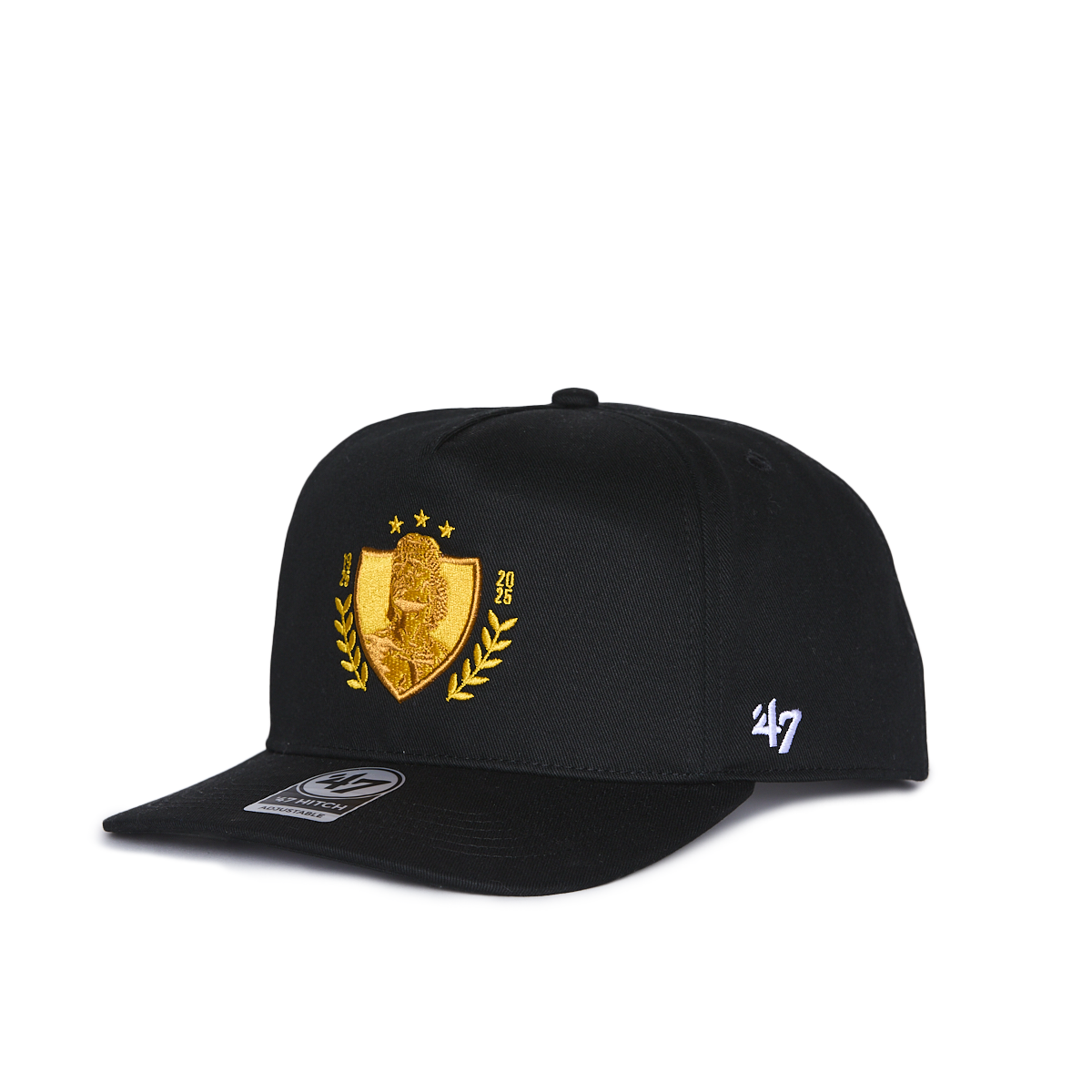 JOCKEY COLO-COLO 47' CAPTAIN SNAPBACK 100 AÑOS BLACK GOLD - 1