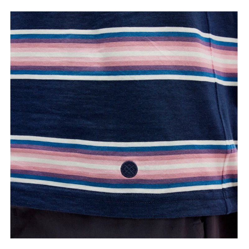 POLERA STANCE PREMIERE NAVY WHITE PINK - 2