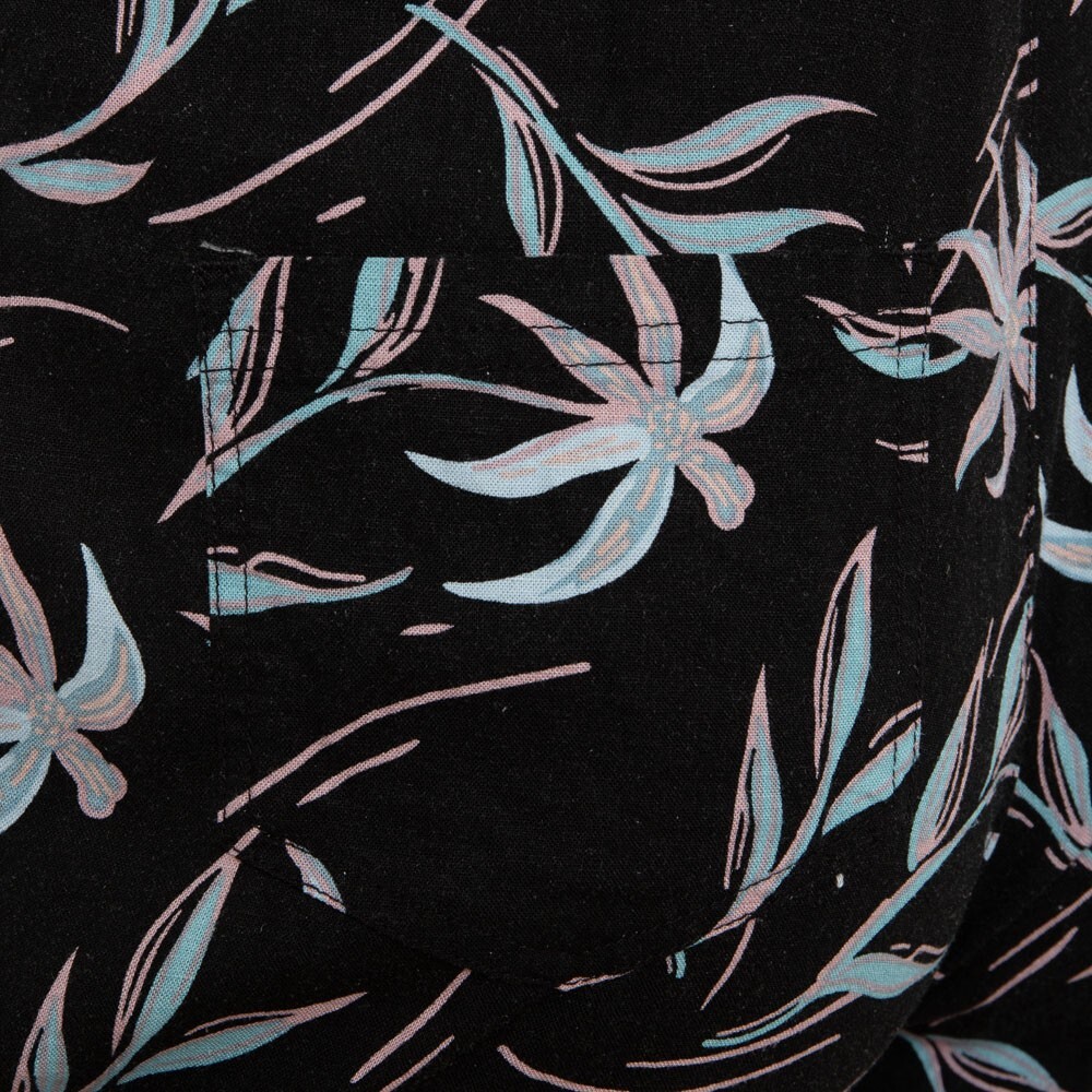 ENTERITO GIRLS PABILO ALL BLACK LEAVES - 4