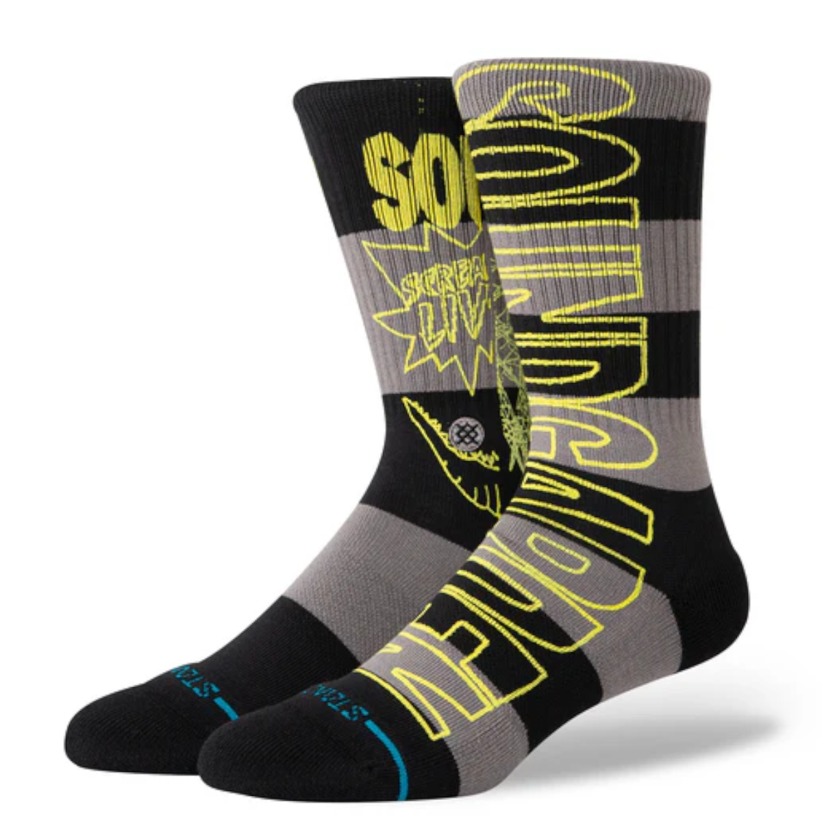STANCE SOCK MEN SOUNDGARDEN BLACK - 1