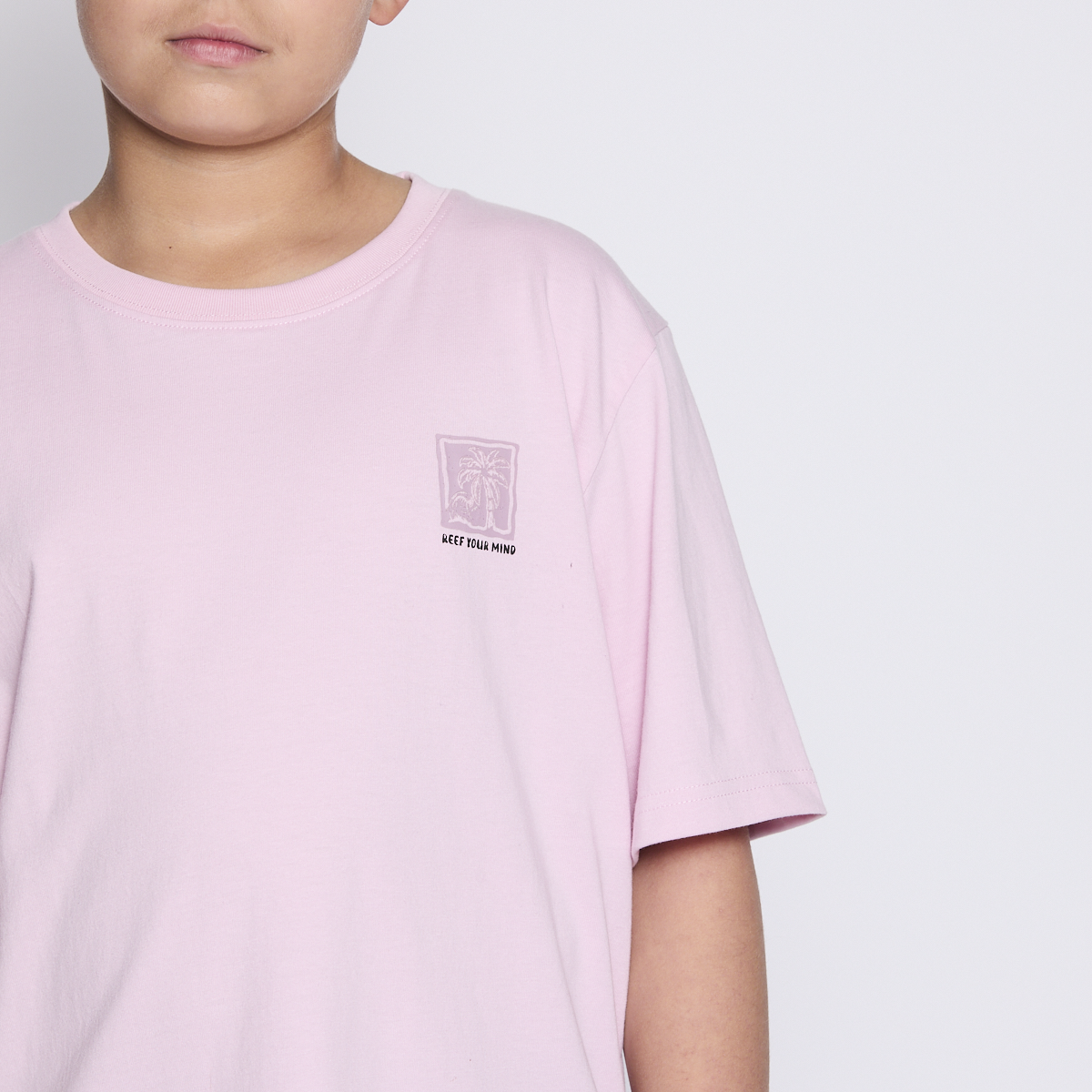 POLERA REEF KIDS TINY PRINT PINK - 5