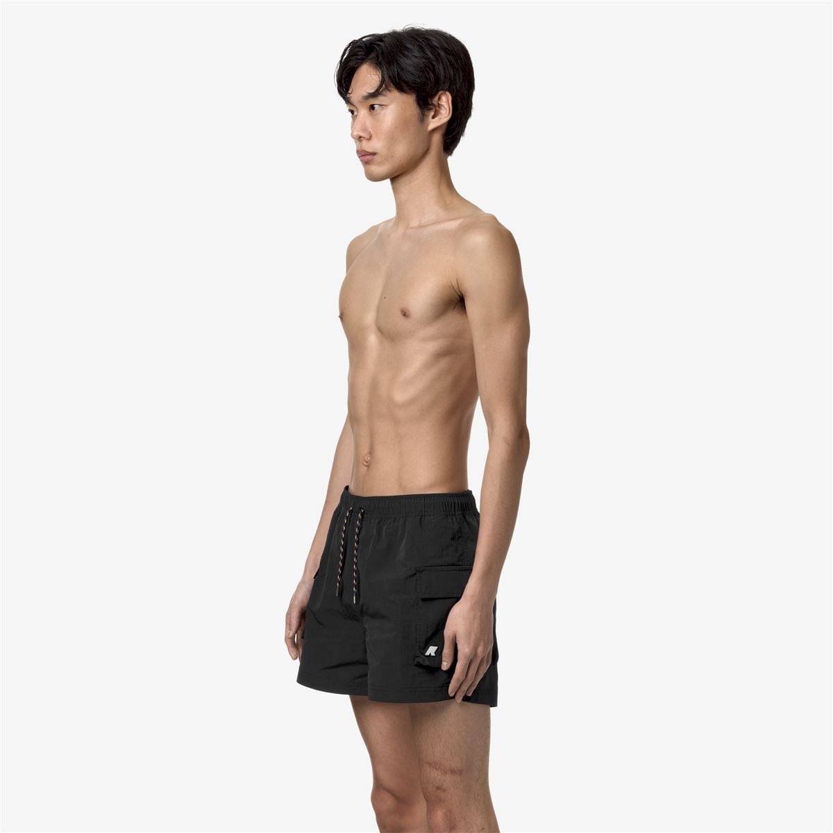 TRAJE DE BAÑO K-WAY MEN MELLOW MINI RIPSTOP BLACK PURE - 3