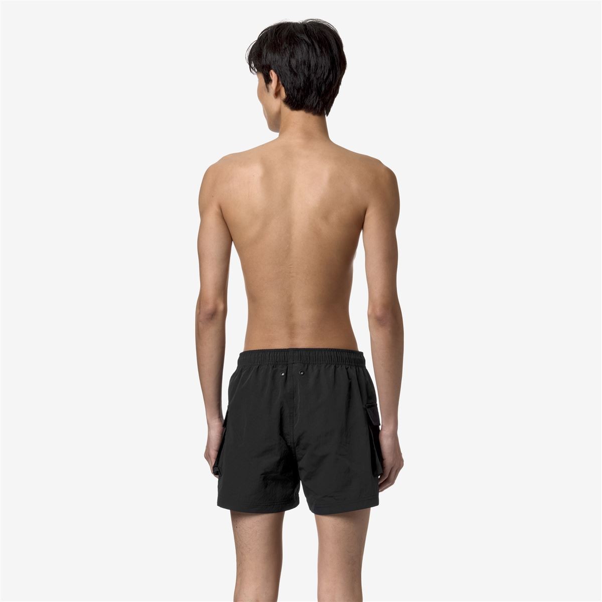 TRAJE DE BAÑO K-WAY MEN MELLOW MINI RIPSTOP BLACK PURE - 4