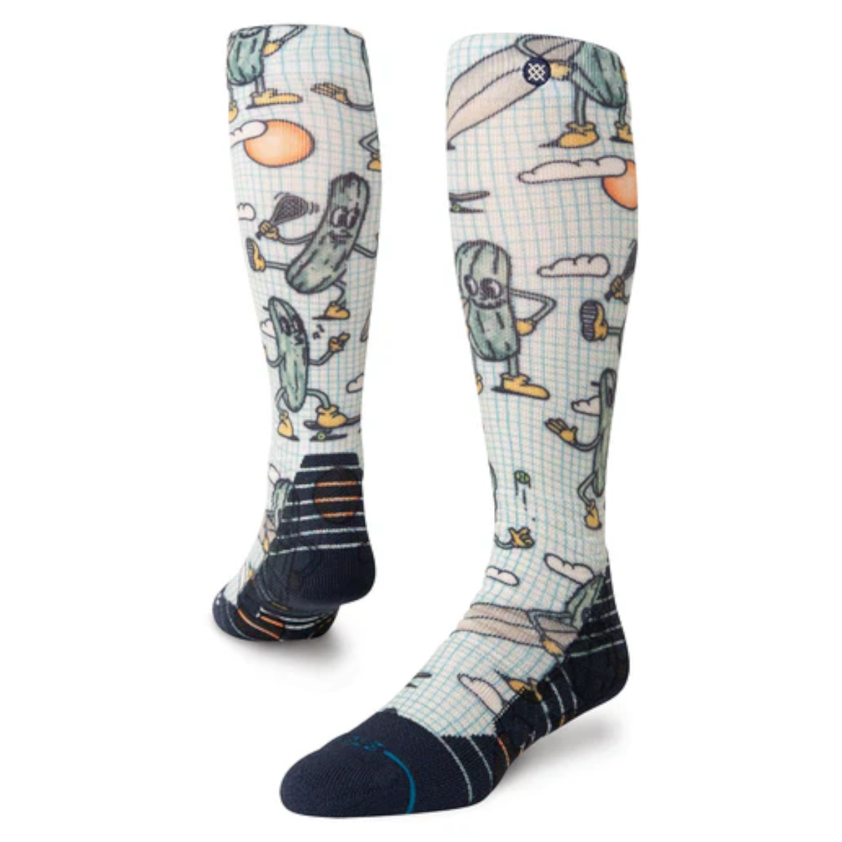 STANCE SOCK SNOWBOARD FEELING PICKLED MID PO MULTI - 1