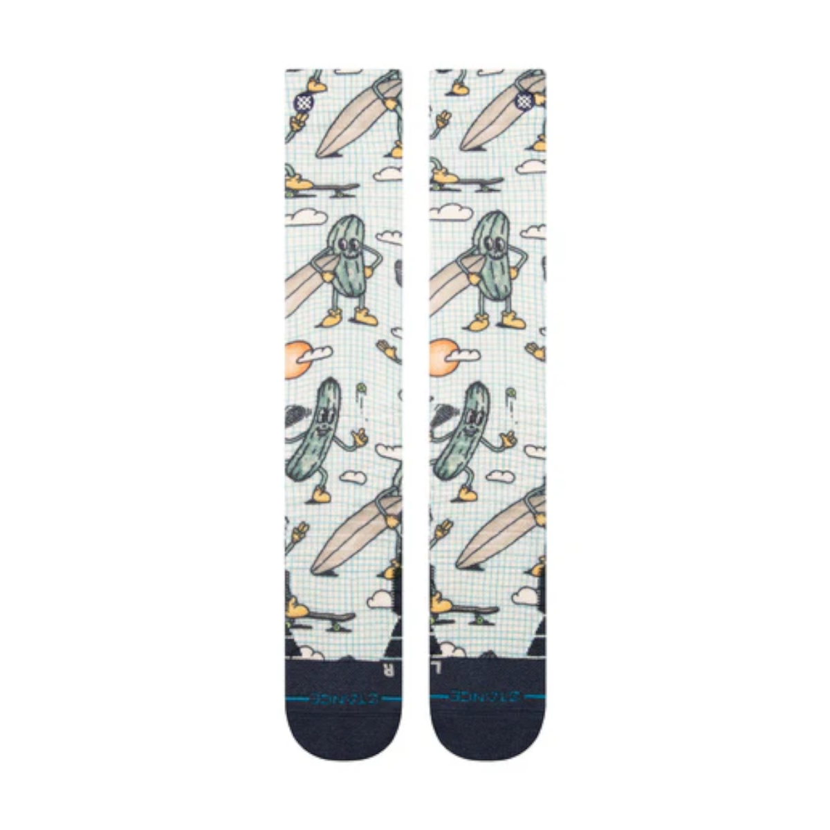 STANCE SOCK SNOWBOARD FEELING PICKLED MID PO MULTI - 2