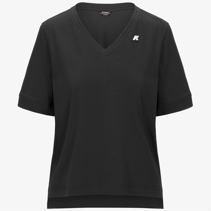 POLERA K-WAY WOMEN LEDA BLACK PURE - 1