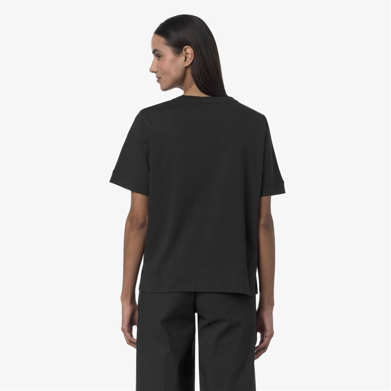 POLERA K-WAY WOMEN LEDA BLACK PURE - 4