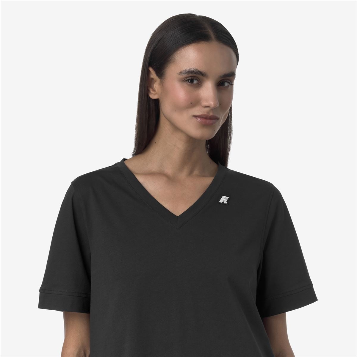 POLERA K-WAY WOMEN LEDA BLACK PURE - 5