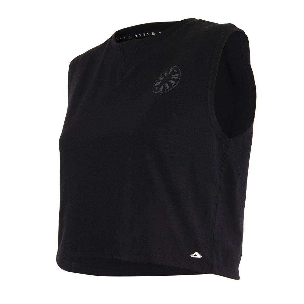 POLERA KIDS CROP TOP BLACK - 2